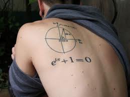 Tatuaje con la Fórmula de Euler